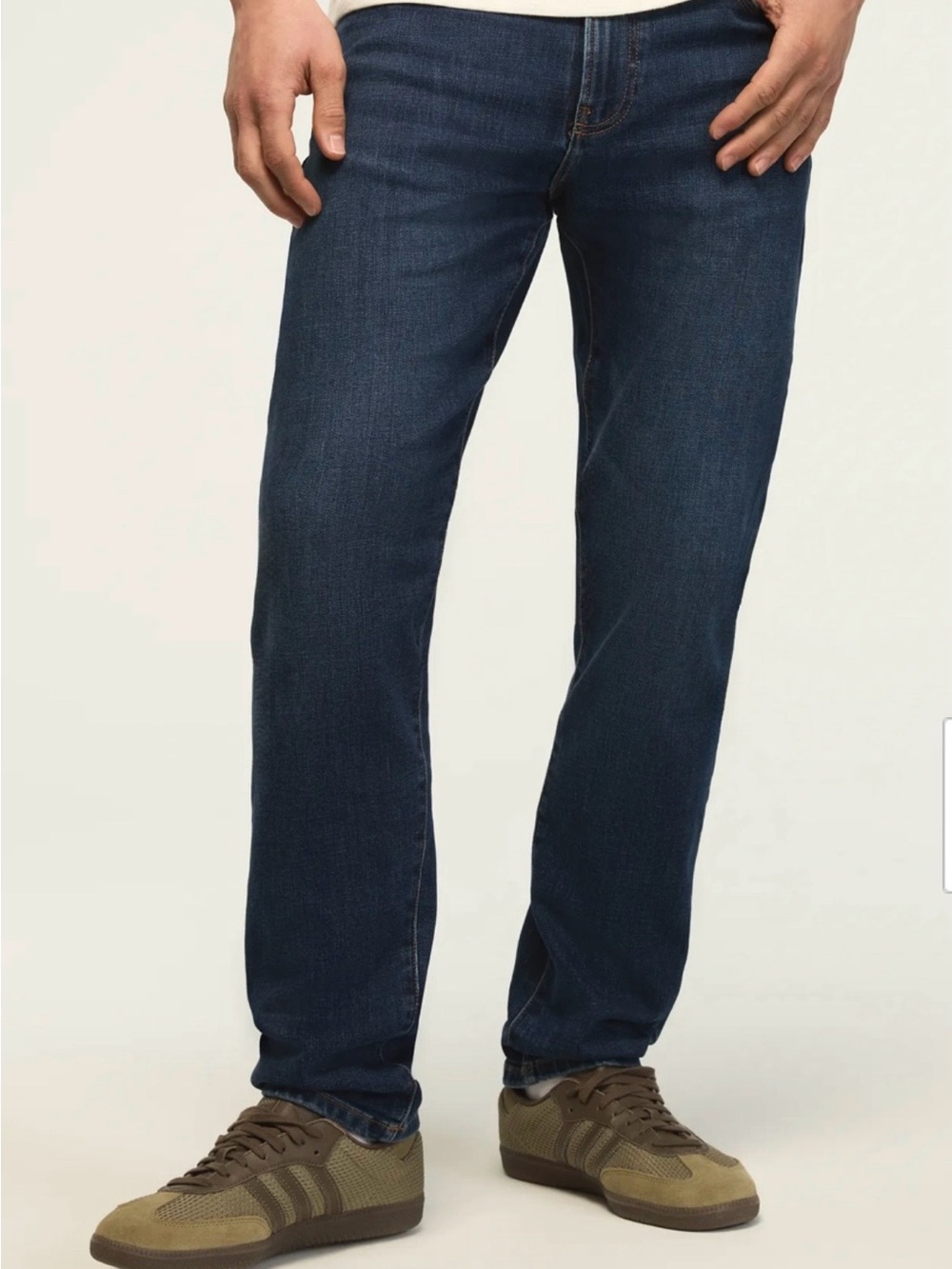 Men's dark blue Straight-Leg Jeans